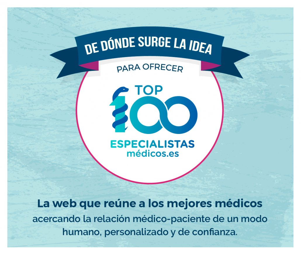 Top 100 especialistas médicos acerca y humaniza la relación médico paciente en un entorno de confianza